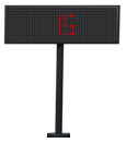 LED Counter Identification Display